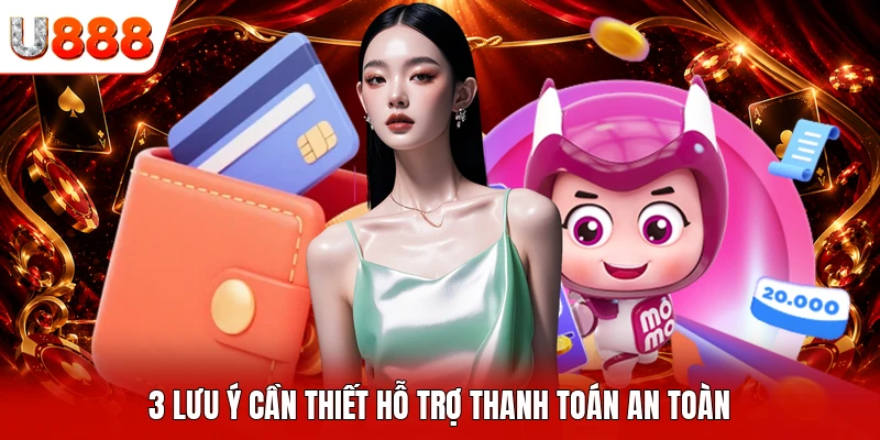 3 lưu ý cần thiết hỗ trợ thanh toán an toàn