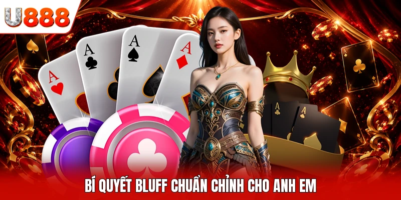 Bí quyết bluff chuẩn chỉnh cho anh em