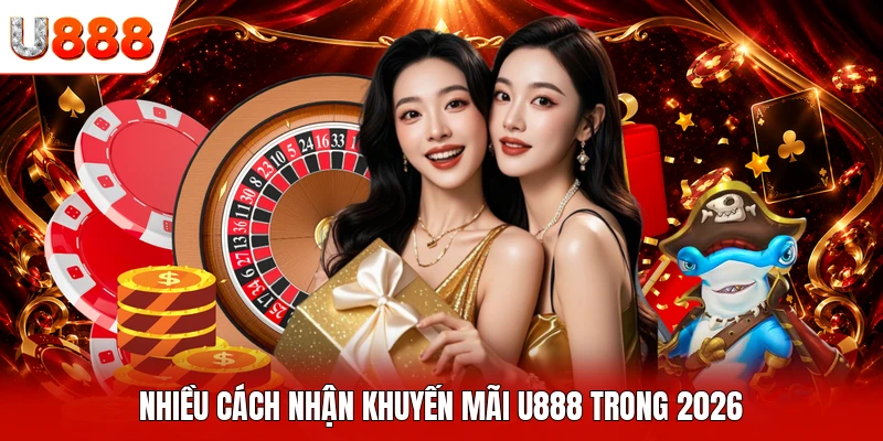 Nhiều cách nhận khuyến mãi U888 trong 2026