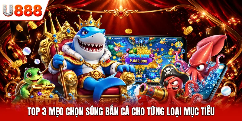 Top 3 mẹo chọn súng bắn cá cho từng loại mục tiêu